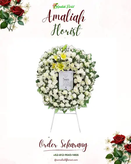 Krans Bunga Duka Brontokusuman